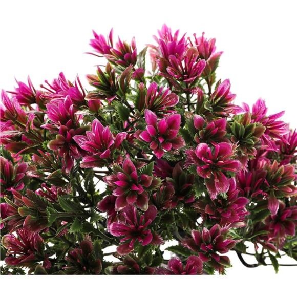 2 Pack Artificial Bonsai Tree, Small Fake Plants Decor, Indoor Faux Potted Plant - Picture 4 of 6